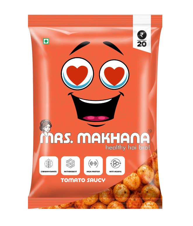 MrsMakhana Tomato Saucy flavour pack